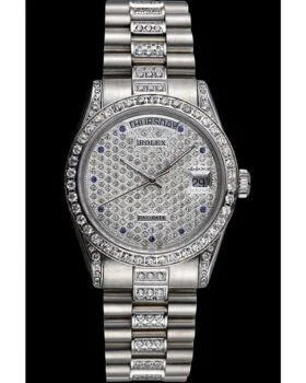 Fake Rolex Day-Date Diamonds-SRL182 621612