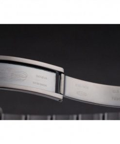 Ion-plated cutwork bezel with luminous white dual time zone markers