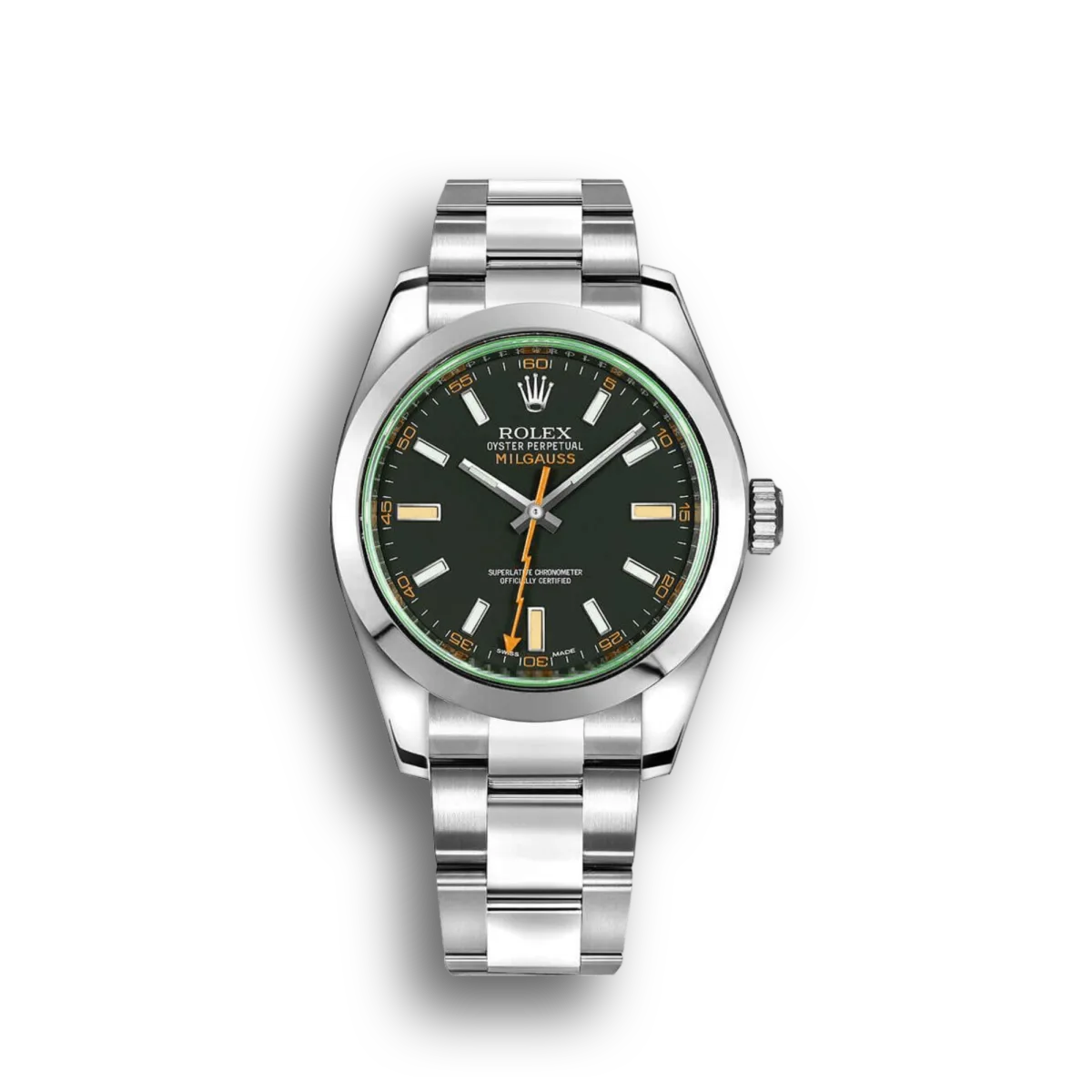 ROLEX MILGAUSS 116400 GV - Best Place to Buy Replica Rolex Watches ...