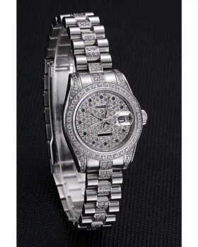 Fake Rolex DateJust Diamond Dial Stainless Steel 622021