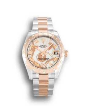 Replica Rolex Datejust Lady Pearl White Floral Dial 178341