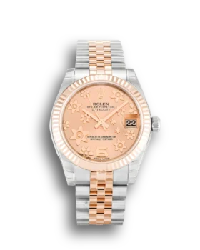 Replica Rolex Datejust Mid-Size Pink Floral Dial 178271