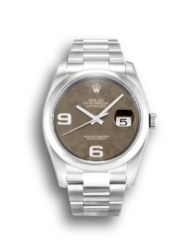 Replica Rolex Datejust Brown Floral Dial 116200