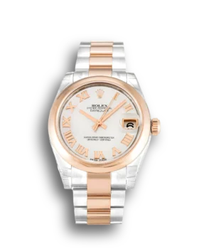 Replica Rolex Datejust Mid-Size Pearl-White Dial 178241