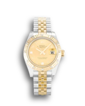 Replica Rolex Datejust Lady Pearl-Champagne Diamond Dial 179313