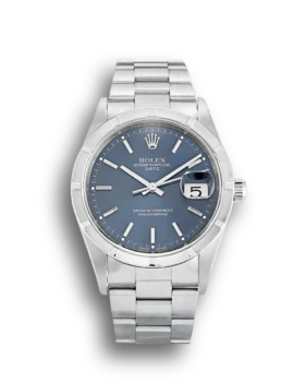 Replica Rolex Oyster Perpetual Date 34mm Blue 15210