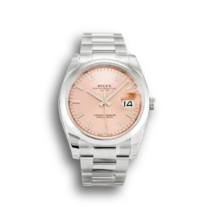 Rolex Oyster Perpetual Date 34mm Salmon 115200