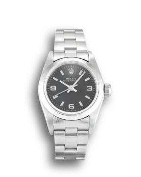 Replica Rolex Lady Oyster Perpetual 26mm Black 67180