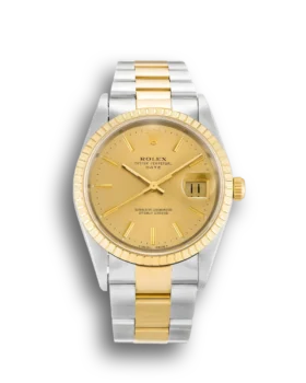 Replica Rolex Oyster Perpetual Date 34mm Champagne 15223