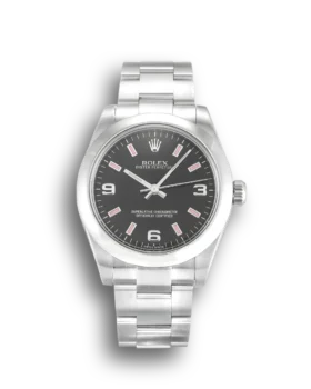Replica Rolex Lady Oyster Perpetual 31mm Black 177200