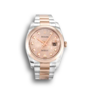 Rolex Datejust Rose Dial 116201