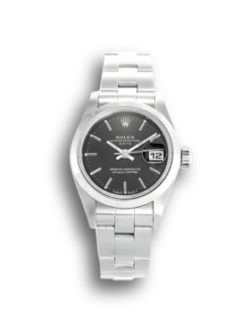 Replica Rolex Datejust Black Dial Ladies 69160