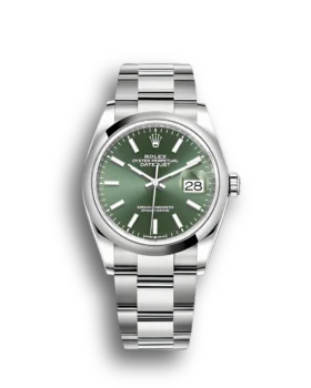 Replica Rolex Datejust 126200 36mm Mint green (Oyster)