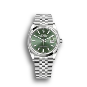 Rolex Datejust 126200 36mm Mint green