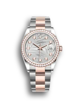 Replica Rolex Datejust 126281RBR 36mm Silver