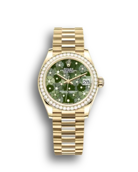 Replica Rolex Datejust 278288RBR 31mm Olive green