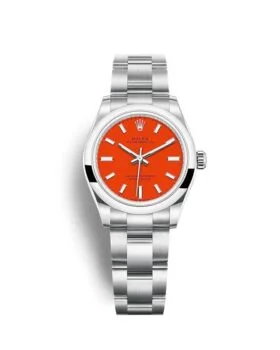 Replica Rolex Oyster Perpetual 31mm Coral Red