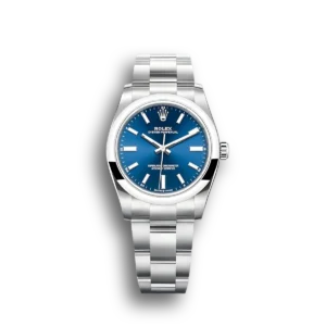 Rolex Oyster Perpetual 34mm Blue