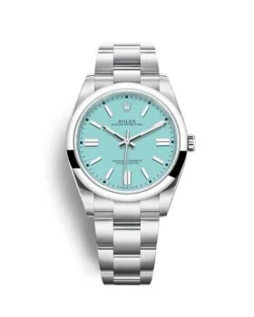 Replica Rolex Oyster Perpetual 41mm Turquoise blue