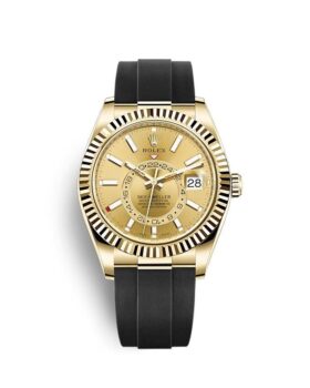 Replica Rolex Sky-Dweller 326238 Champagne