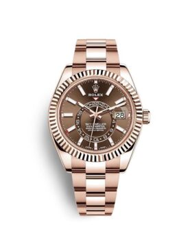 Replica Rolex Sky-Dweller 326935 Chocolate