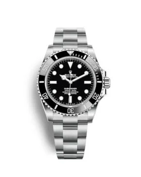 Replica Rolex Submariner 124060 Black No-Date