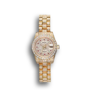 Super Clone Rolex DateJust Diamond Dial Gold 622024