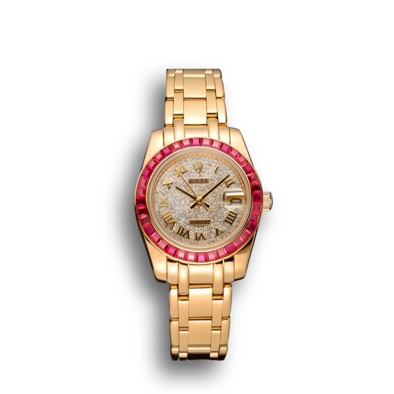 Replica Rolex DateJust Diamond Dial Gold 622023