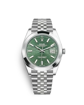 Replica Rolex Datejust 126300 41mm fluted motif (Jubilee)
