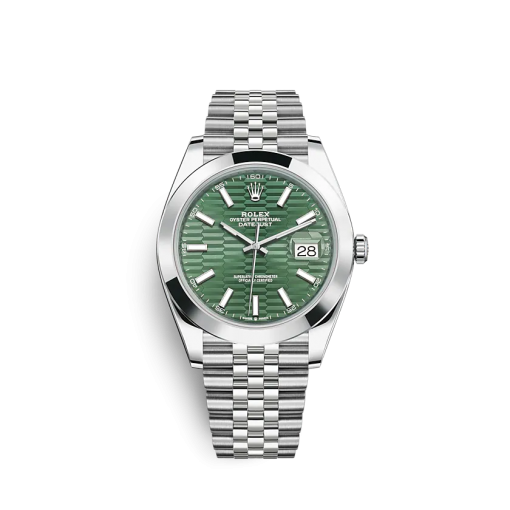 Fake Rolex Datejust 126300 41mm fluted motif (Jubilee)