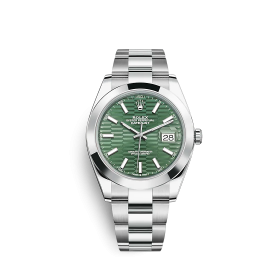 Fake Rolex Datejust 126300 41mm fluted motif (Oyster)