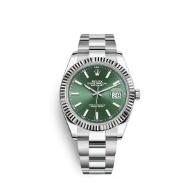 Fake Rolex Datejust 126334 41mm Mint green