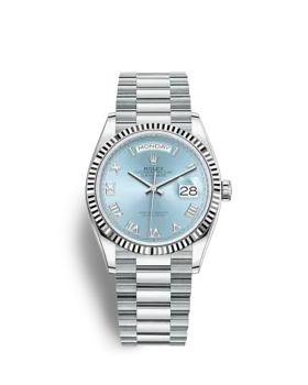 Replica Rolex Day-Date 128236 36mm Ice blue