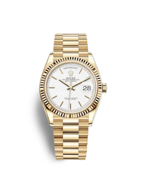 Replica Rolex Day-Date 128238 36mm White