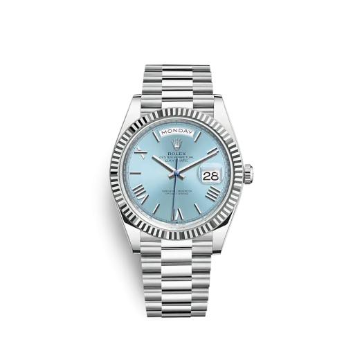 Fake Rolex Day-Date 228236 40mm Ice blue