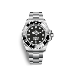 Fake Rolex Deepsea 136660 44mm Black
