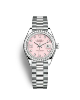 Replica Rolex Lady-Datejust 279139RBR 28mm Pink opal