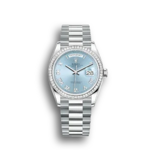 Rolex Day-Date 128396TBR 36mm Ice blue