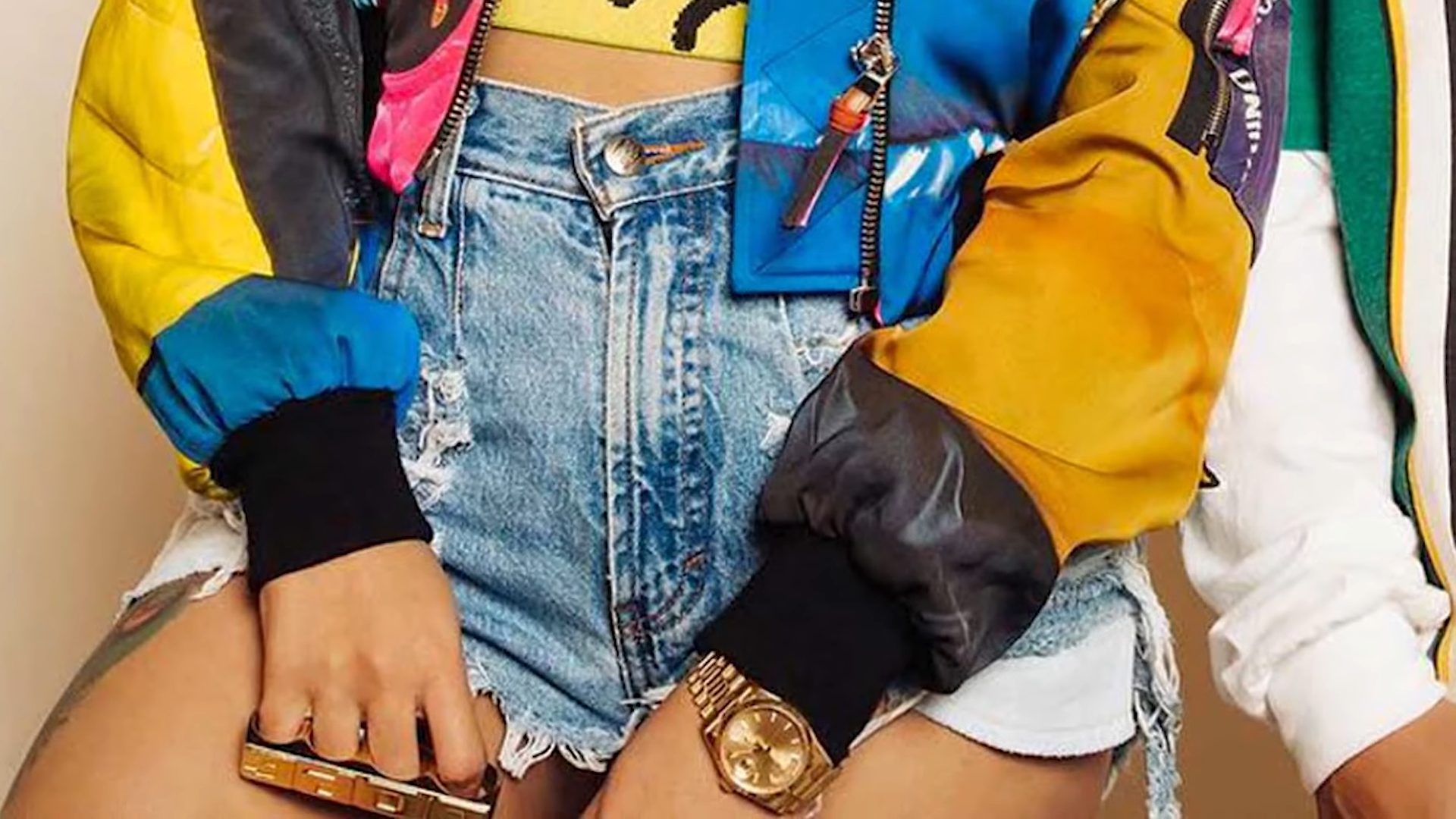 Cardi B wearing Rolex