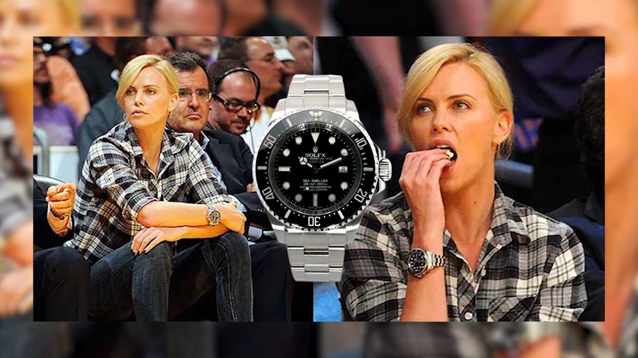 Charlize theron shop rolex deepsea