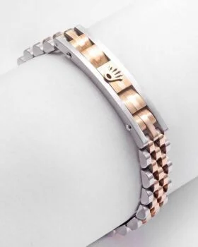 Replica Rolex BRACELET I - ROSE GOLD/SILVER