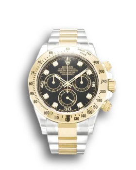 Replica Rolex Daytona Black Dial 116523-40 MM