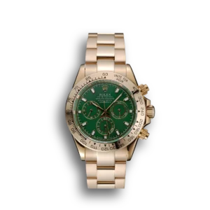 Super Clone Rolex Cosmograph Daytona Green Dial Rose Gold Case And Bracelet 1454244