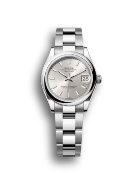 Replica Rolex Datejust: 31 mm, silver dial, Jubilee bracelet, m278240-0005