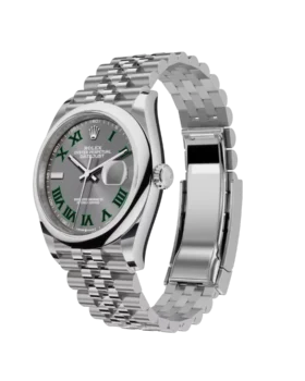 Fake Rolex Datejust: 36 mm, slate dial, Jubilee bracelet, m126200-0017
