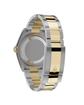 Fake Rolex Datejust: 36 mm, Oystersteel and yellow gold, white dial, Oyster bracelet, m126203-0020