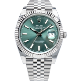 Super Clone Rolex Datejust Green Dial 126334 Jubilee 41 mm