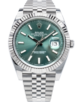 Replica Rolex Datejust Green Dial 126334 Jubilee 41 mm