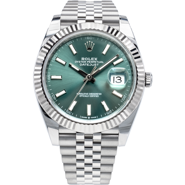 Rolex Datejust Green Dial 126334 Jubilee 41 mm - Best Place to Buy Replica Rolex Watches | Perfect Rolex
