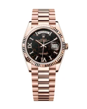 Replica Rolex Day-Date Eisenkiesel Diamond Dial 128235-0041 36 mm